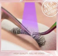 Kurs stylizacji/ przedłużania rzęs metodą UV z certyfikatem